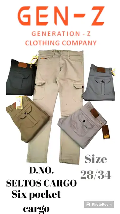 Sletos febric 6 pocket size 28-34 uploaded by Rudra Trading & Agency on 2/23/2024