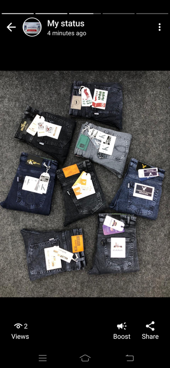 Slub power lykra  uploaded by Jeans 👖 manufacture wholesale on 2/23/2024