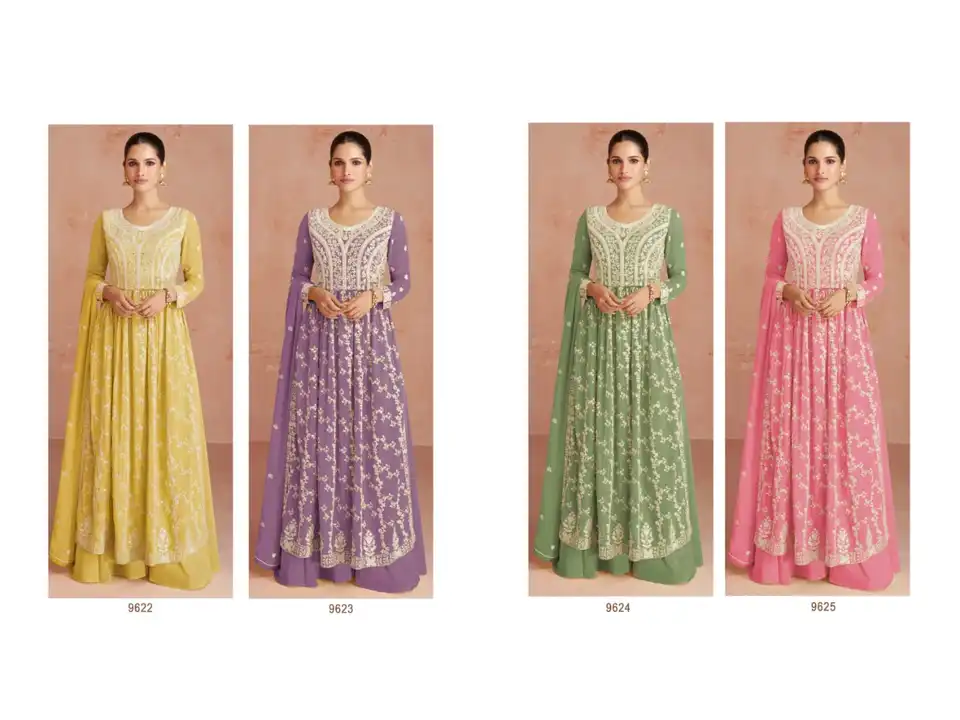 Pakistani Suit A-INAYA  D.no. 9622 to 9625 uploaded by business on 2/23/2024