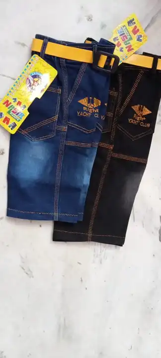 Kids jeans 3/4 uploaded by business on 2/24/2024