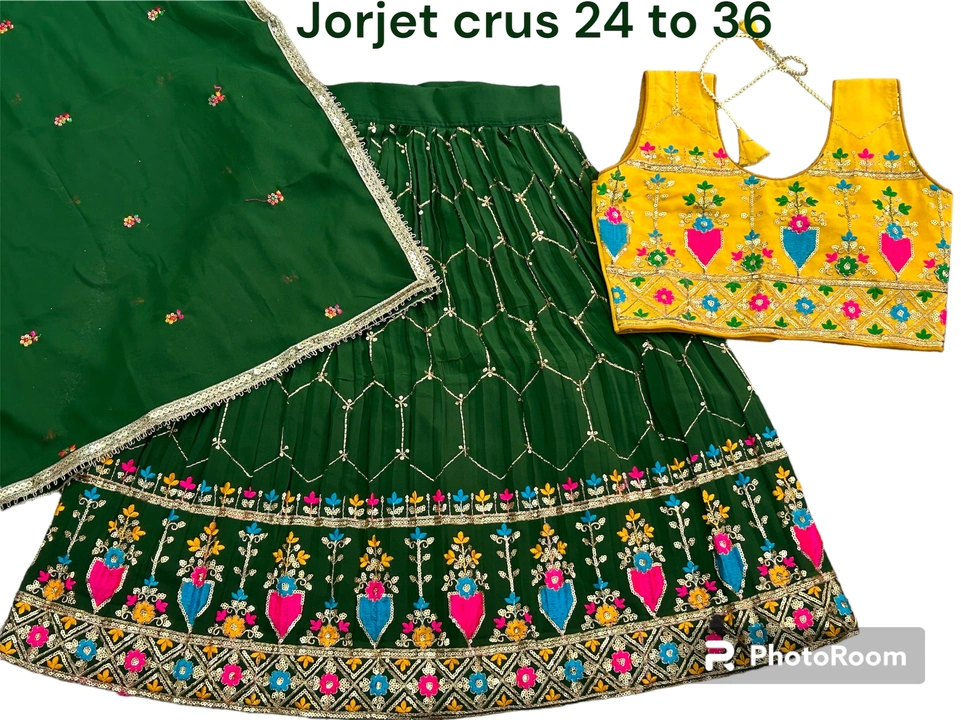 Jorjet crus size 24 28 32 36 uploaded by Sana creation on 2/24/2024
