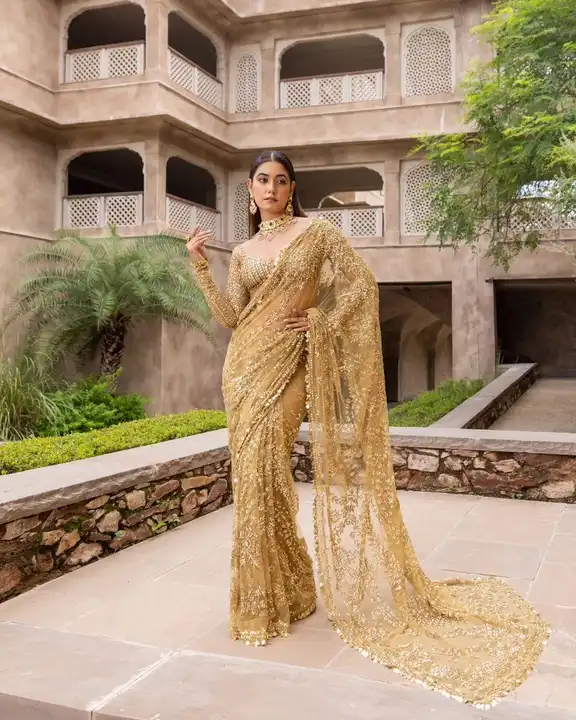 Designer sequence saree uploaded by Taha fashion from surat on 2/25/2024