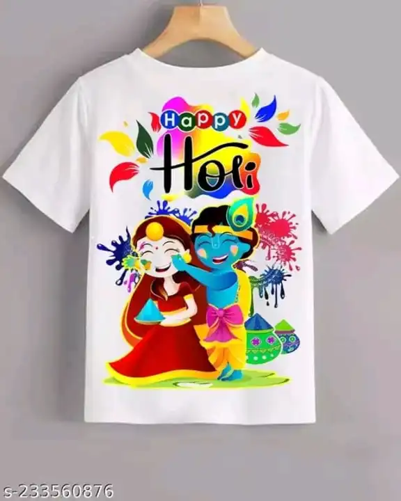Holi print t shirt uploaded by Pkdigital enterprises on 2/25/2024