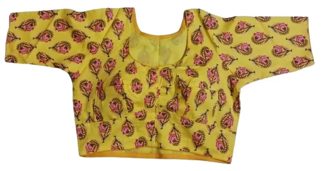 Vinu cotton print GH Blouse  uploaded by business on 2/26/2024