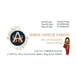 Business logo of Shree Ambaji Sarees