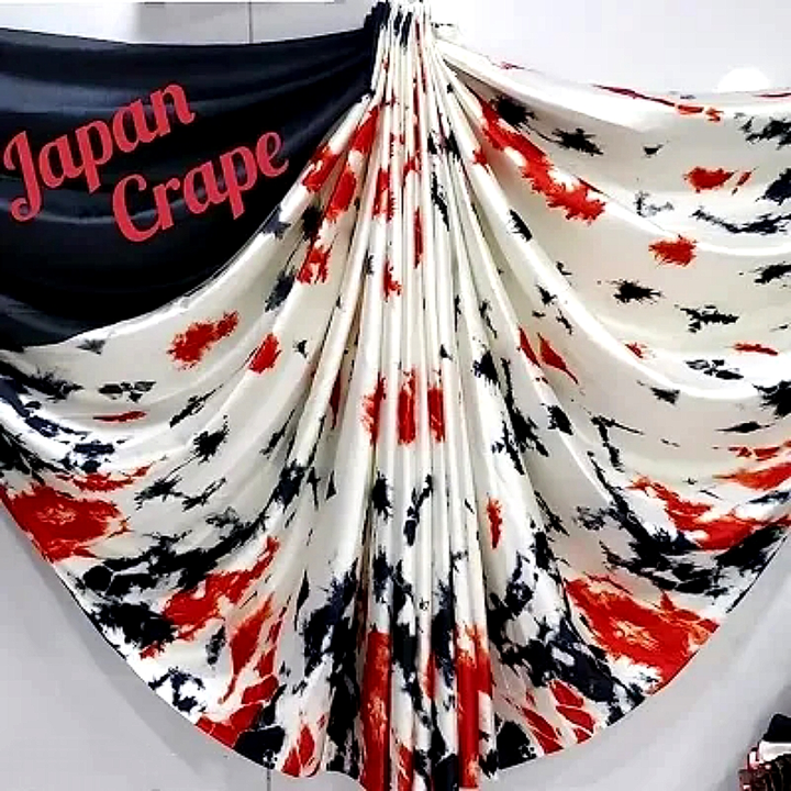 Japan Crepe Silk Shibori Print Sarees with Blouse Piece uploaded by business on 2/27/2024