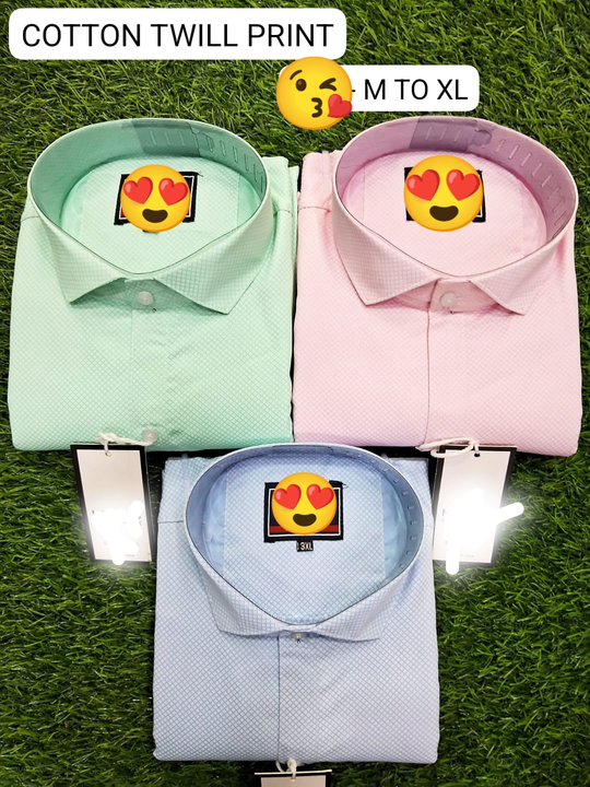 Cotton Twill plain shirts uploaded by Binayak Stores on 2/27/2024