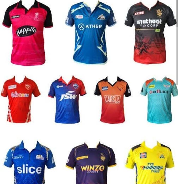 Post image I want 11-50 pieces of Tshirt at a total order value of 5000. I am looking for Ipl jersey (polyster) . Please send me price if you have this available.