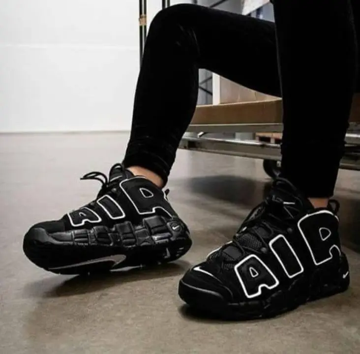 *PRODUCT NAME* Nike Air More Up tempo Black

*WITH ORIGINAL BOX*

*QUALITY*:- Master Piece With orig uploaded by Wholesale shope on 2/28/2024