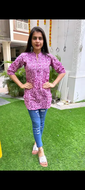 Short kurti uploaded by business on 2/28/2024