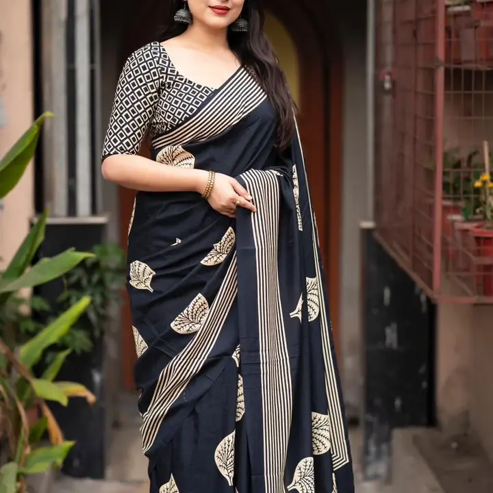Soft cotton saree  uploaded by SAURYA LIFE STYLE on 2/28/2024