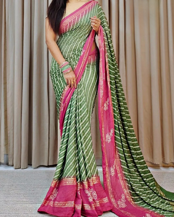 Georgette saree  uploaded by SAURYA LIFE STYLE on 2/28/2024