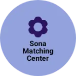 Business logo of Sona matching center