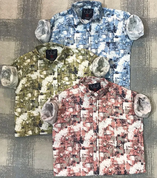 Digital Print Boss Laffer Shirt / Cod Available / Starting Price uploaded by Hindustan Trading Company on 2/29/2024