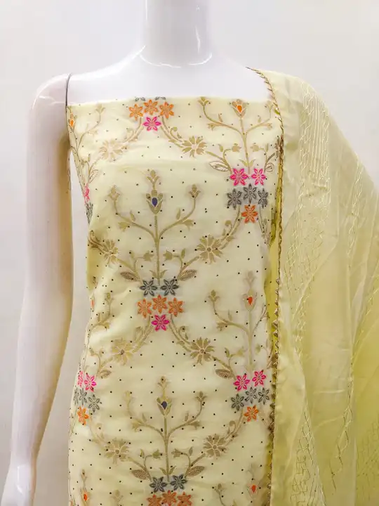 Meenakari uploaded by Kesari Nandan Fashion saree and dress material on 2/29/2024