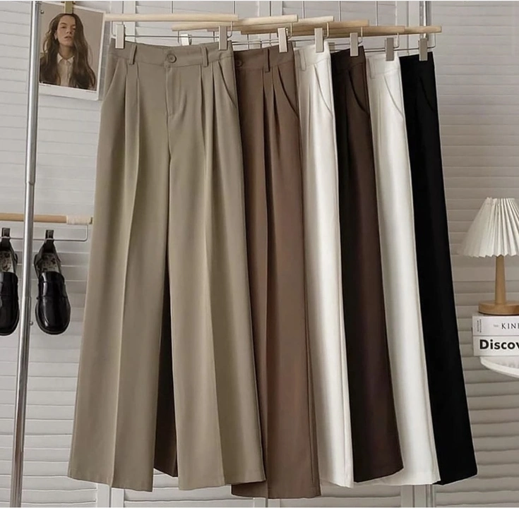 Korean trousers 28to34    (10 colours ) uploaded by business on 2/29/2024