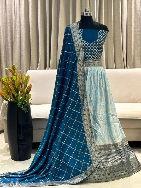 Lehanga suit  uploaded by Jineshwar fashion on 2/29/2024