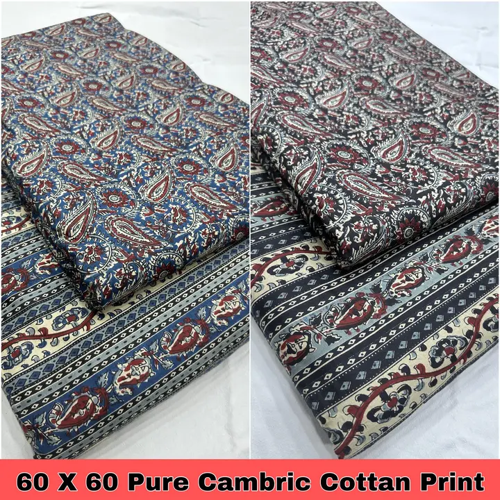 Cambric cotton pure 60 X 60 uploaded by Surat Fashion Fabrics Hub on 3/1/2024