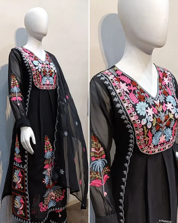 Long Kurti pant with dupatta set uploaded by Taha fashion from surat on 3/1/2024