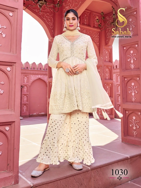 Plazo suit uploaded by Taha fashion from surat on 3/1/2024