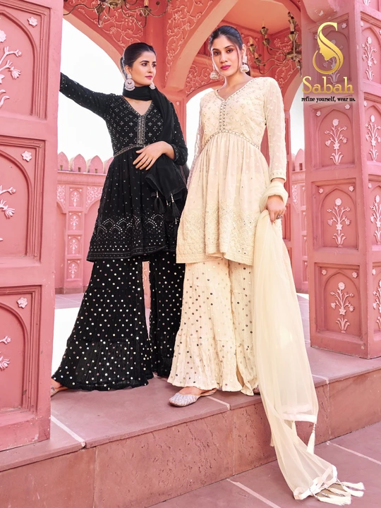 Plazo suit uploaded by Taha fashion from surat on 3/1/2024