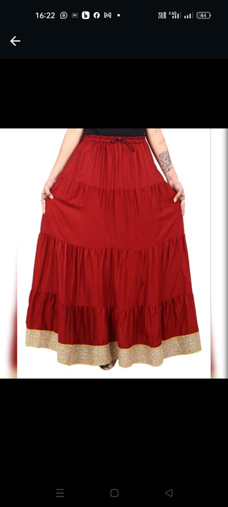 Post image I want 100 pieces of Rayon plain zari skirts  at a total order value of 20000. Please send me price if you have this available.