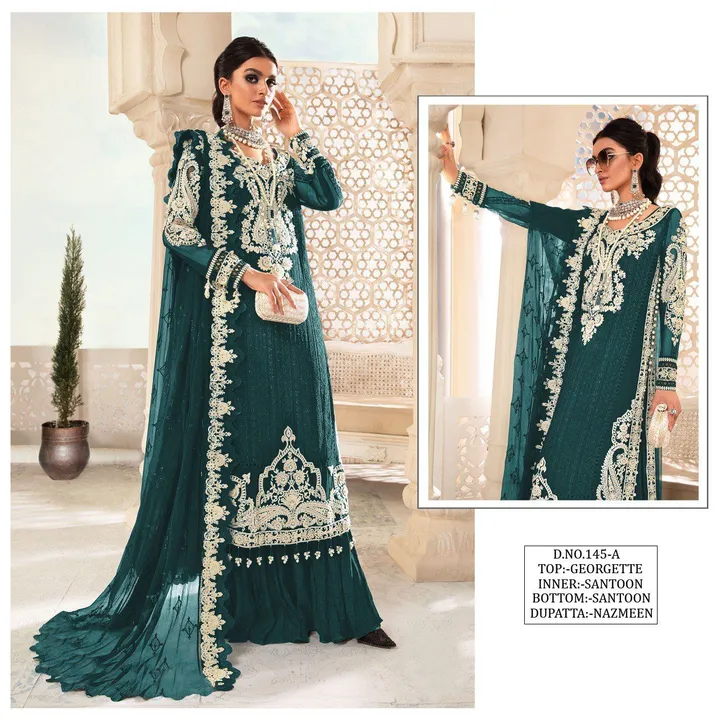 Pakistani designer suit  uploaded by Taha fashion from surat on 3/1/2024