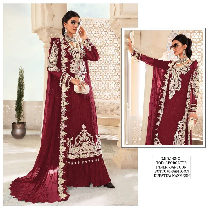 Pakistani designer suit  uploaded by Taha fashion from surat on 3/1/2024