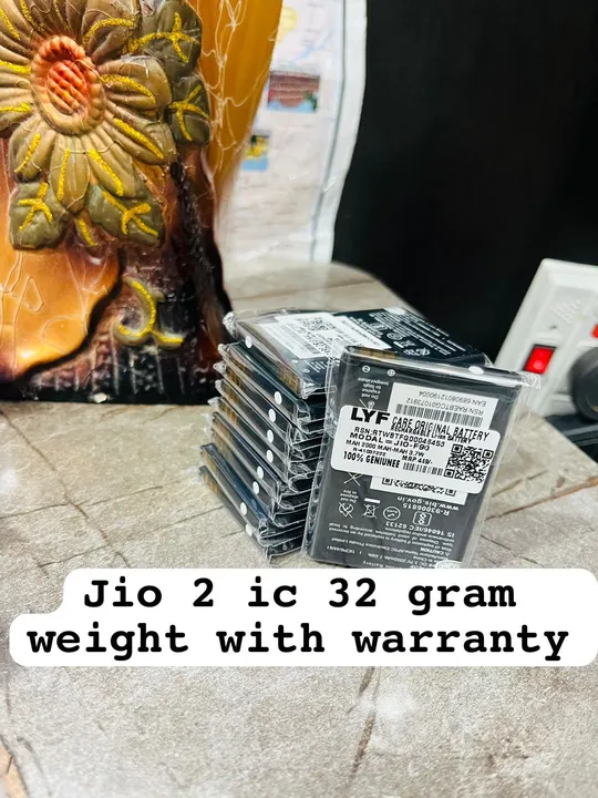 whataap 7507269910  jio 2 ic 32 gram weight with warranty  uploaded by Gajanand mobile Accessories hub on 3/1/2024