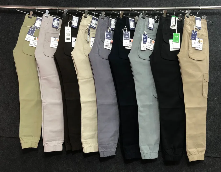 Premium cotton cargo joggers uploaded by business on 3/1/2024