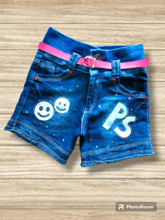 Girls denim shorts hot pant  uploaded by business on 3/2/2024
