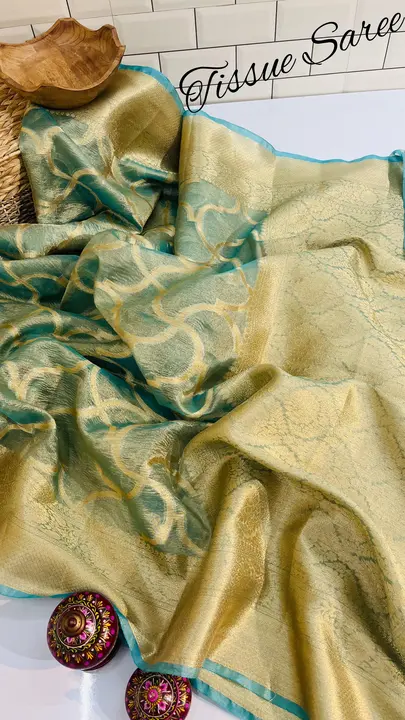 Banarasi Tissue Silk Saree  uploaded by Banarasi Silk Sarees on 3/2/2024