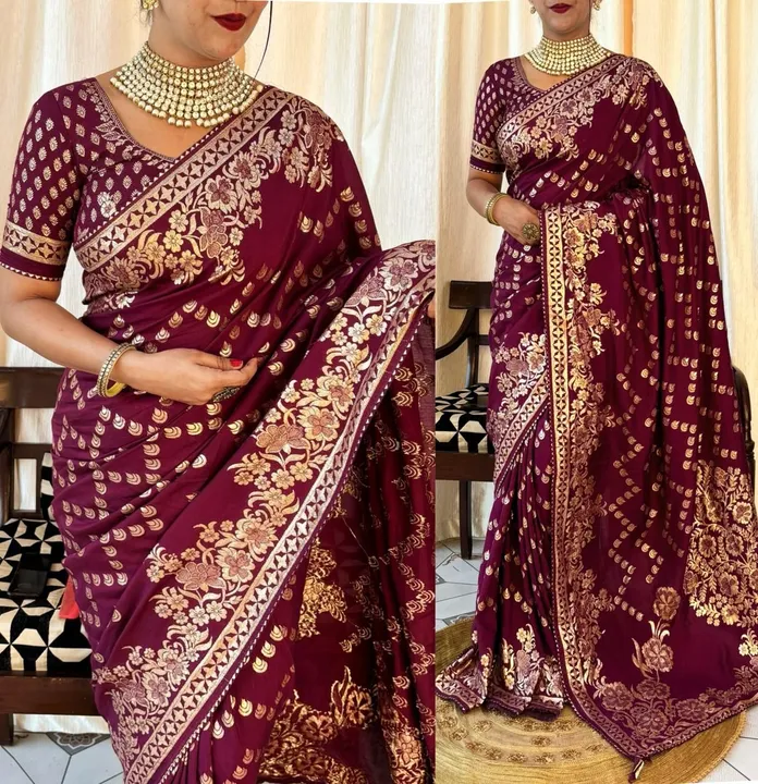 Fancy soft silk saree uploaded by business on 3/2/2024