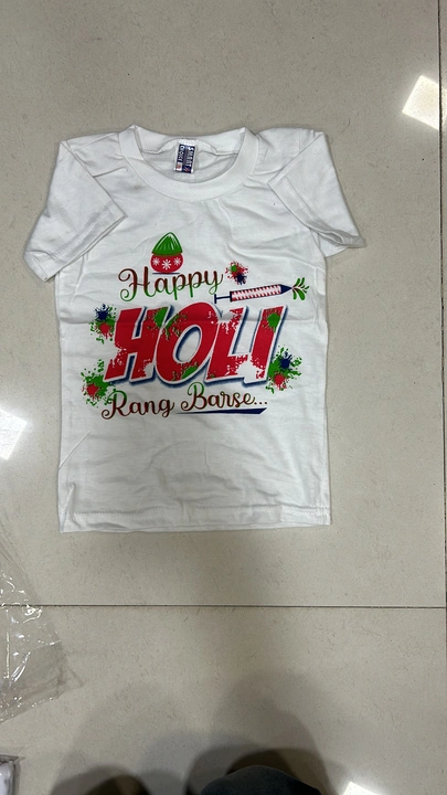 Holi t shirt 🔥🔥 uploaded by Guddu t shirt on 3/2/2024