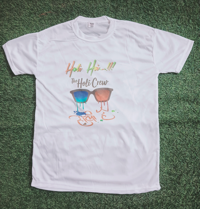 Holi tshirt  uploaded by Vicky collection  on 3/3/2024