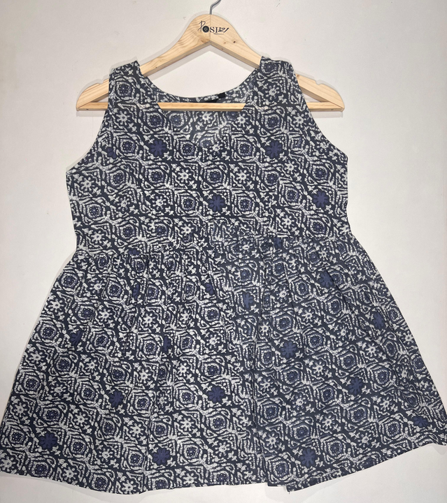 Cotton Printed Aliya cut Top  uploaded by business on 3/4/2024