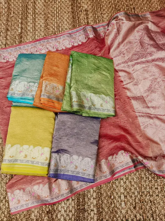Tissue  uploaded by M.S Silk Saree on 3/4/2024