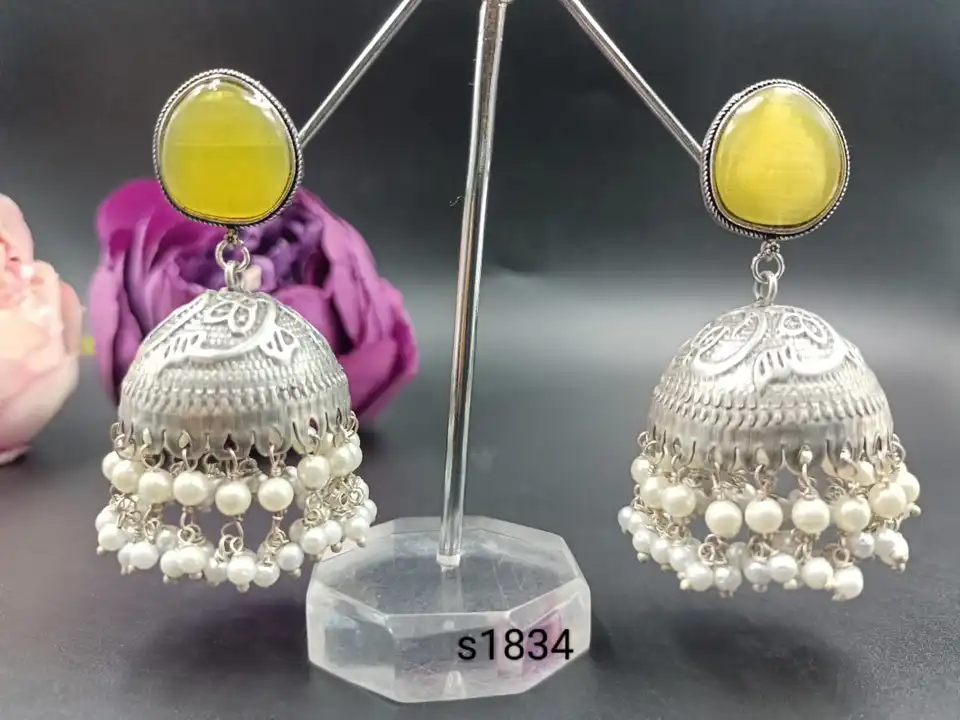 Indian Wholesale sterling silver earrings 925 handmade jewelry
