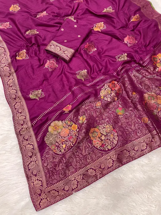 Viscos dola silk uploaded by Suyukti fab on 3/4/2024