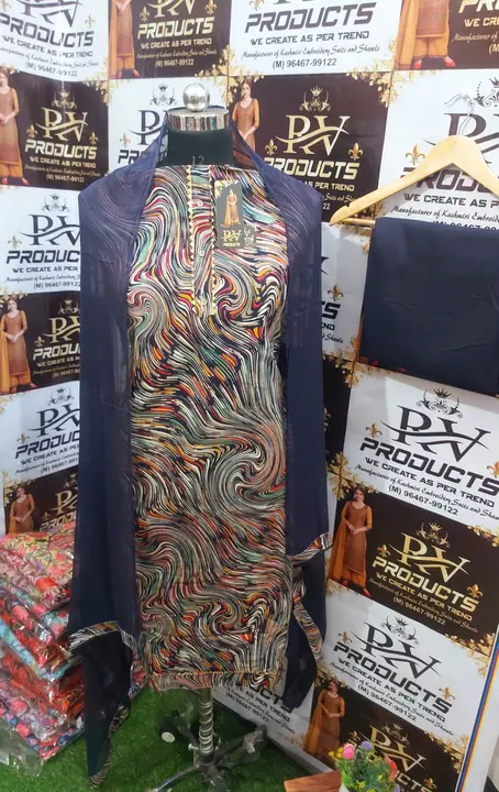 Cotton printed suits with dupatta  uploaded by Rv Products on 3/4/2024
