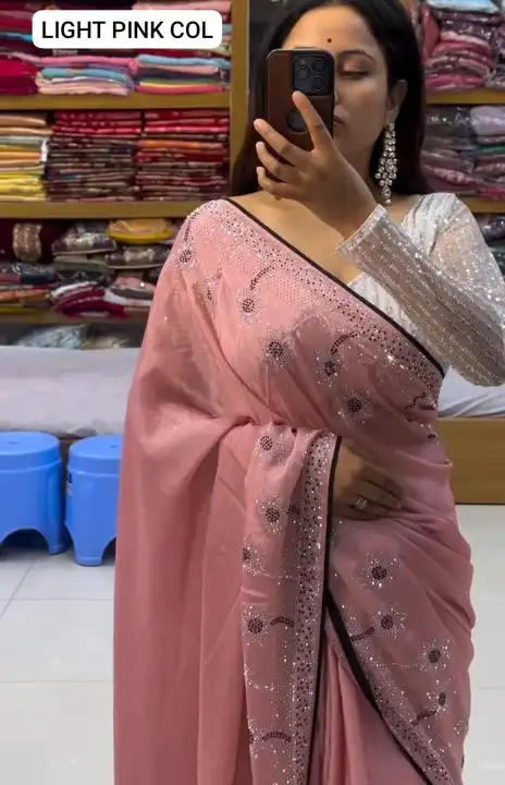 Desiner saree uploaded by Maa Creation. on 3/5/2024