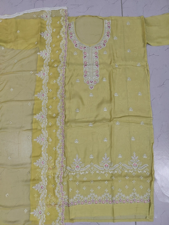 Organza Pakistani suit  uploaded by business on 3/5/2024