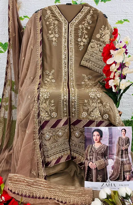 Pakistani suit  uploaded by Taha fashion from surat on 3/5/2024