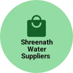 Business logo of Shreenath water suppliers
