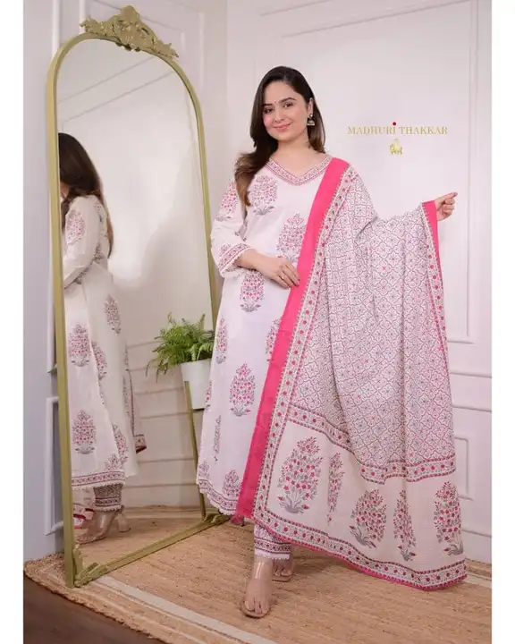 Kurti pant with dupatta  uploaded by Taha fashion from surat on 3/5/2024