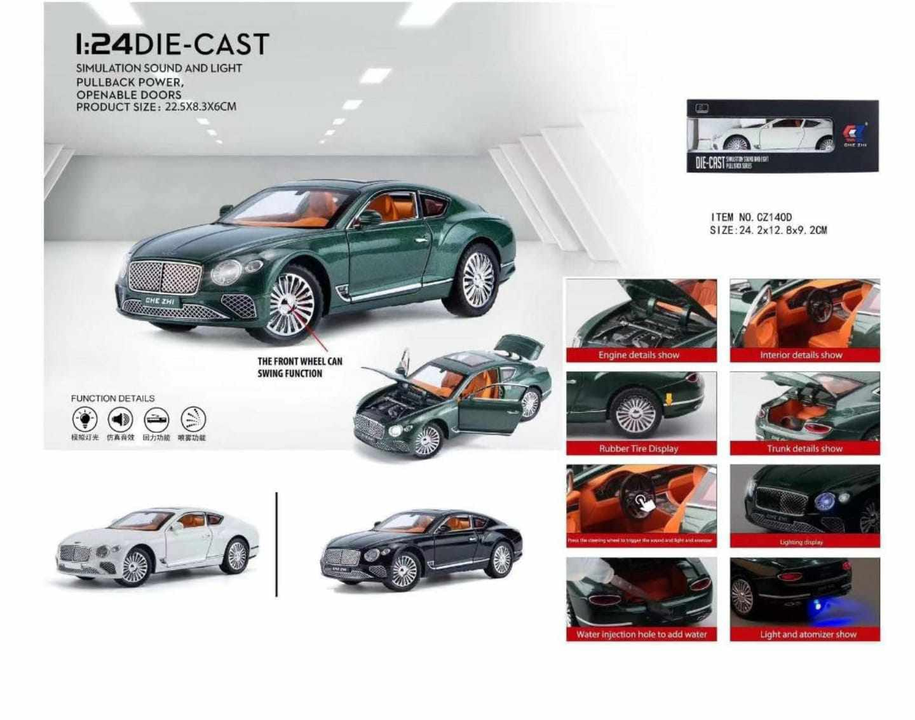 Bentley with smoke  uploaded by BHTOYS on 3/5/2024