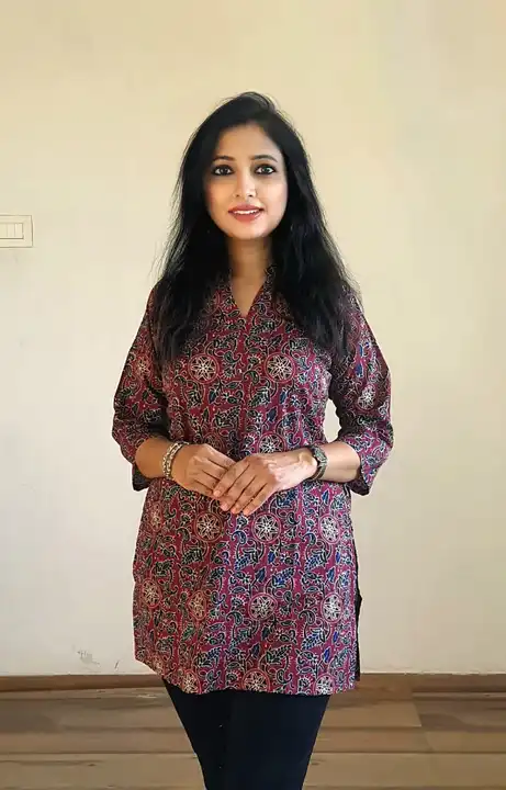 Exclusive Pure Cambric Cotton Printed Tunic  uploaded by Vihu fashion on 3/6/2024