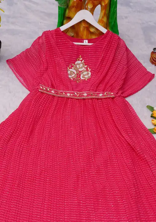 Gown uploaded by Taha fashion from surat on 3/6/2024