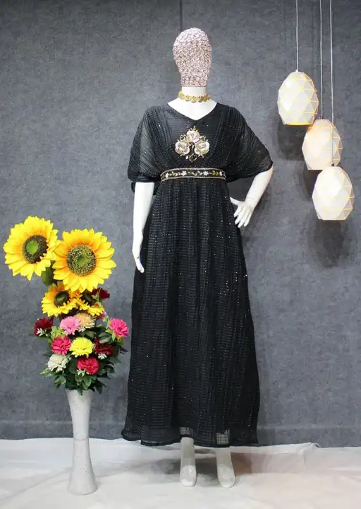 Gown uploaded by Taha fashion from surat on 3/6/2024