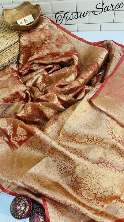 Crush Tissue  uploaded by M.S Silk Saree on 3/6/2024